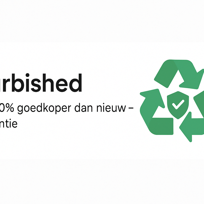 Waarom refurbished een slimme keuze is - voor je portemonnee én de planeet